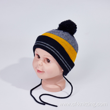 Cute knitted beanie for kids